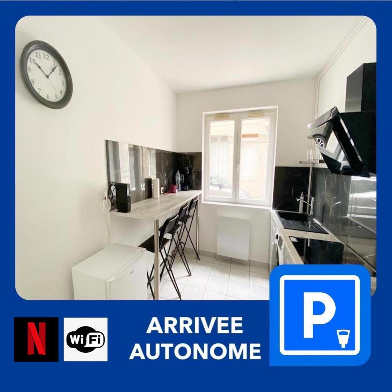 023 Chic & Cosy F1 23M2 Hypercentre Wifi Smart Tv Netflix Apartment Saint-Etienne  Bagian luar foto